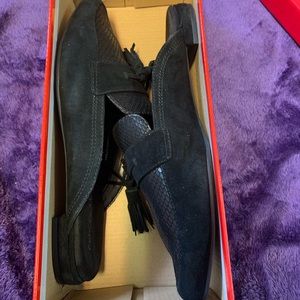 Black slide in Mules